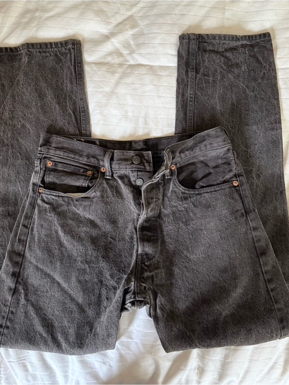 Men's Levi’s Black Straight-Leg Jeans